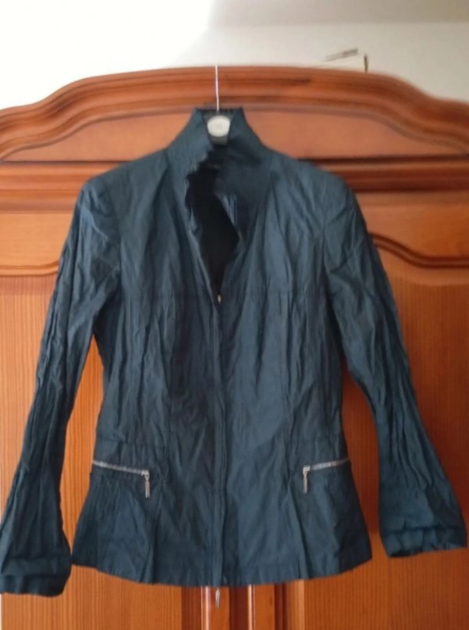 Impermeable azul 